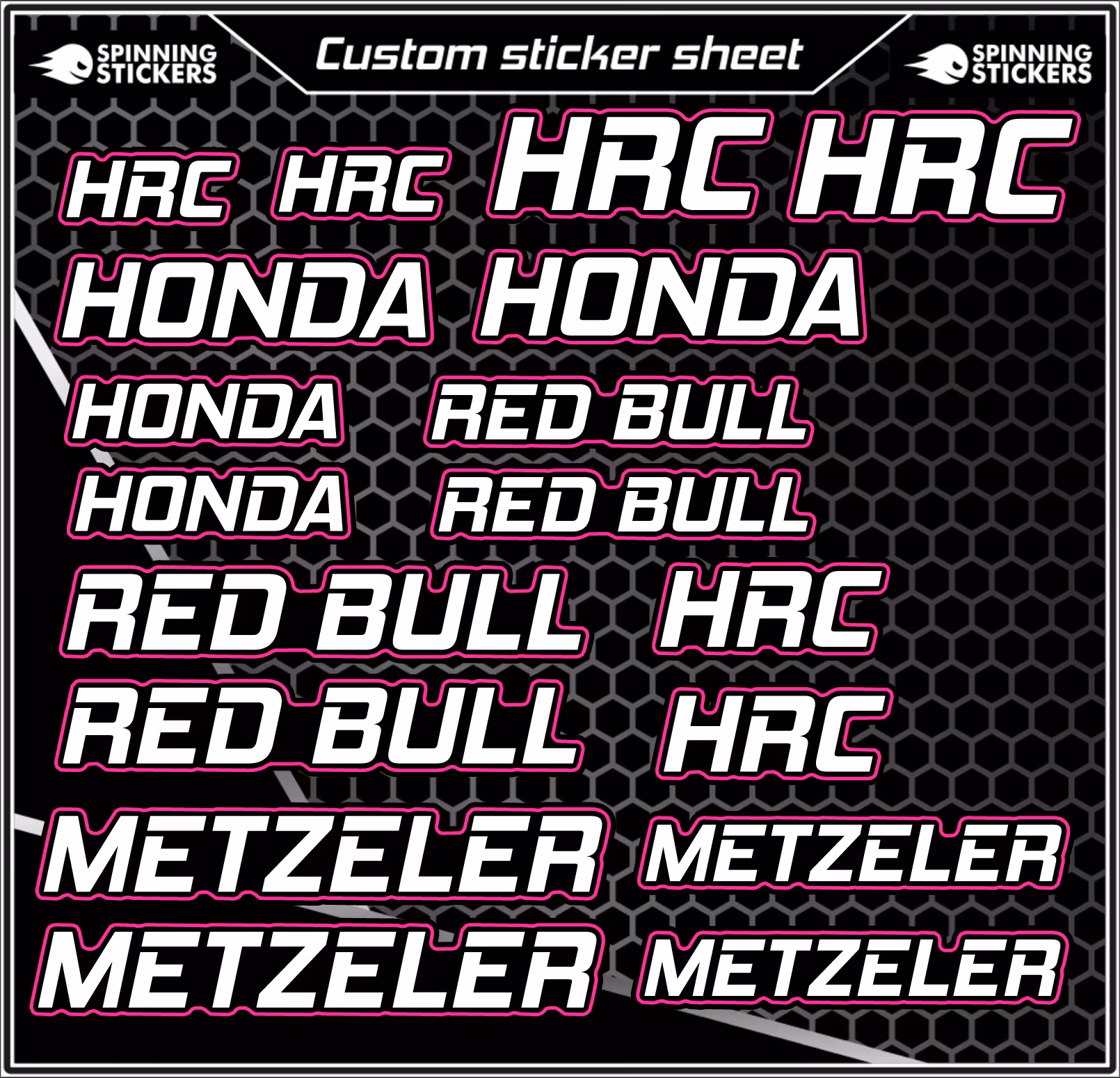 HRC - Sticker Kit
