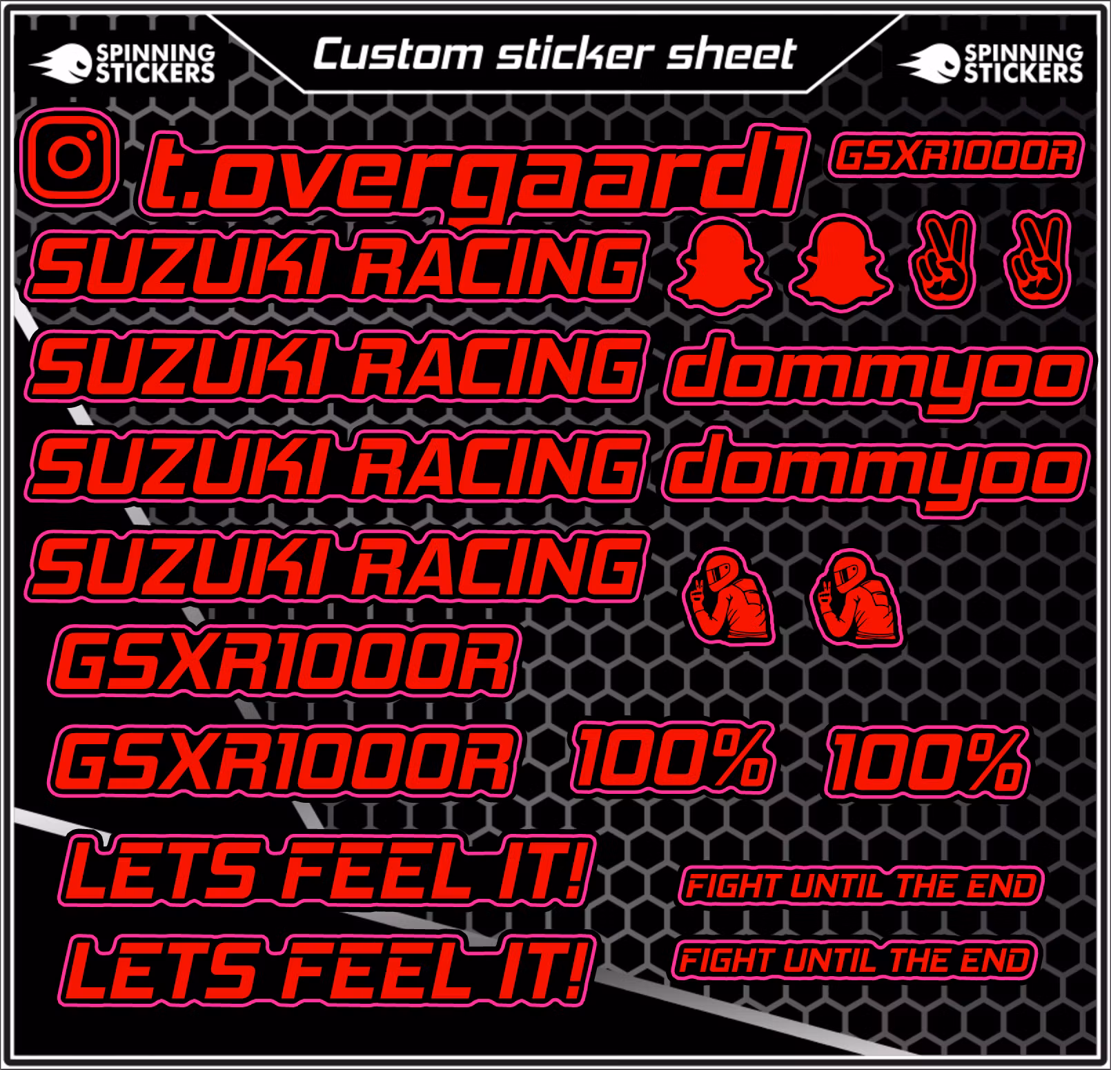 t.overgaard1 - Sticker Kit