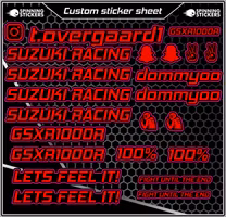 t.overgaard1 - Sticker Kit
