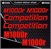 M1000r - Sticker Kit