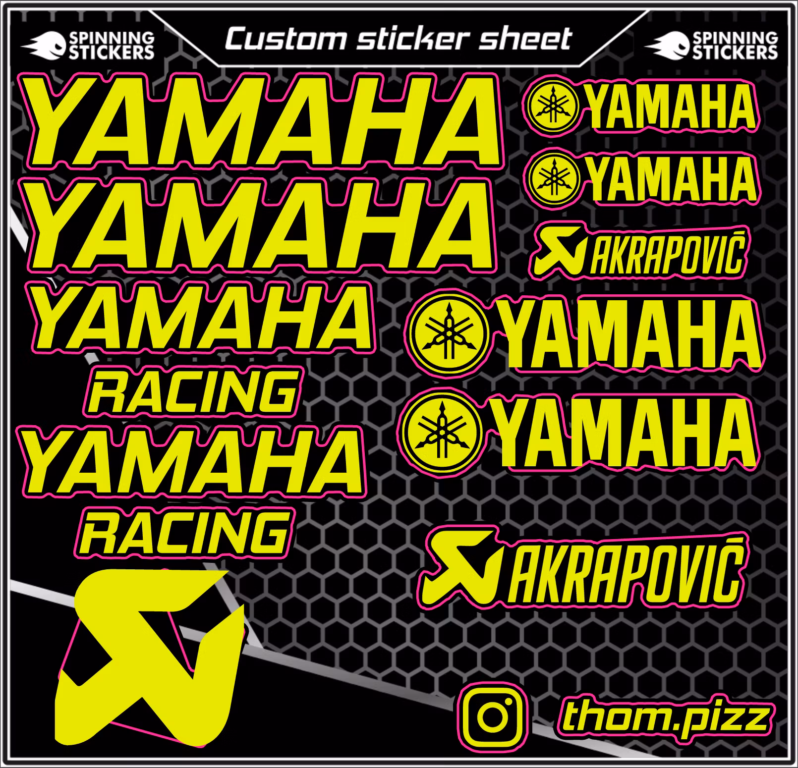 YAMAHA - Sticker Kit