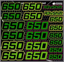 650 - Sticker Kit
