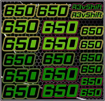 650 - Sticker Kit