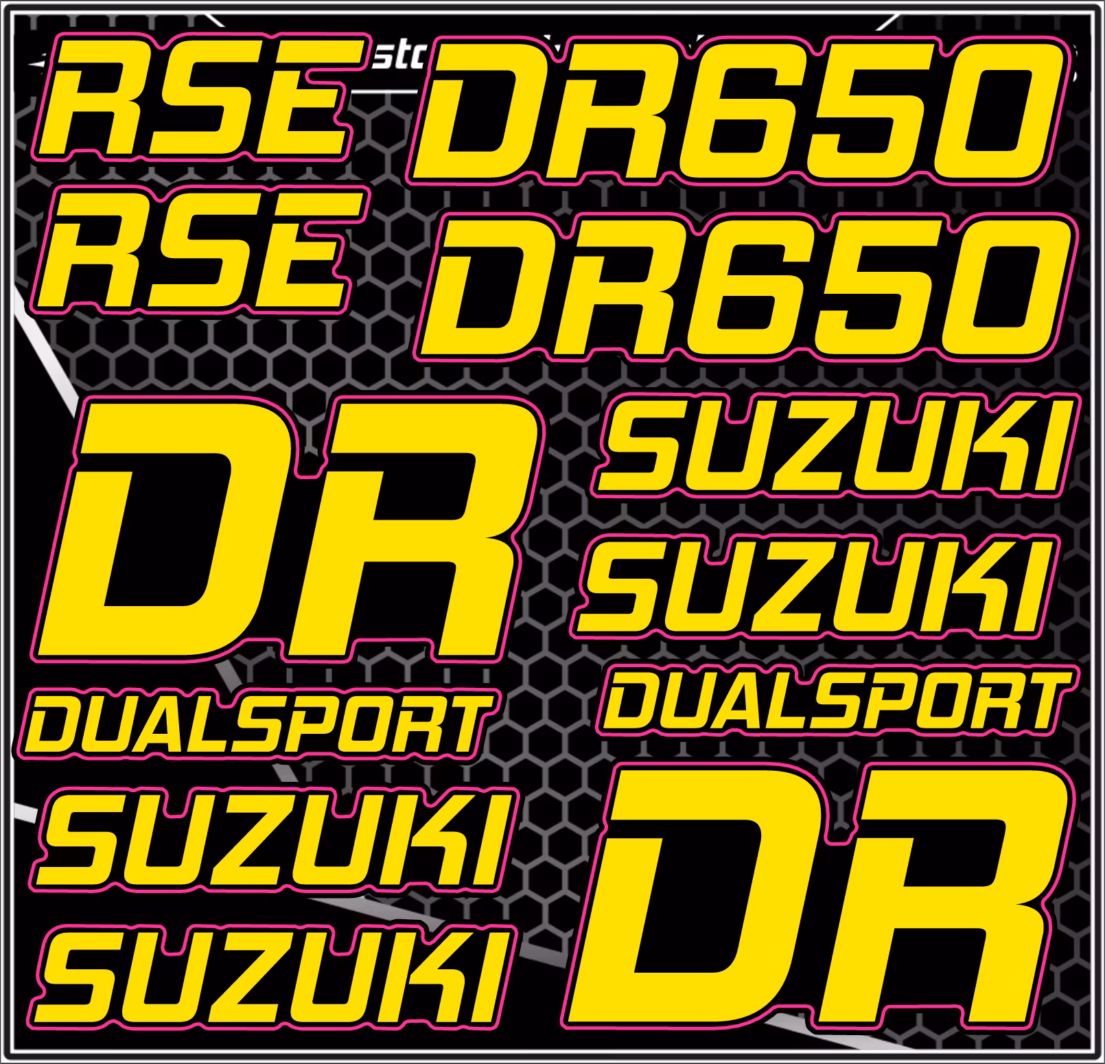 DR650 - Sticker Kit