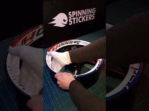 "S1000RR" Adesivi per cerchioni - "Honeycomb"