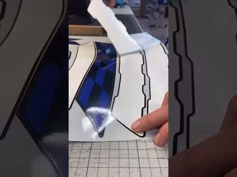 MT-09 Wheel Stickers - "Checker"