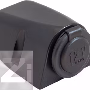 12 V Uttag utanpåliggande