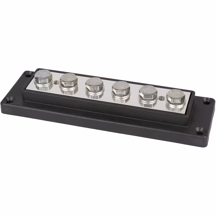E0300 Kopplingsplint 6x50 mm² svart Skyllermarks