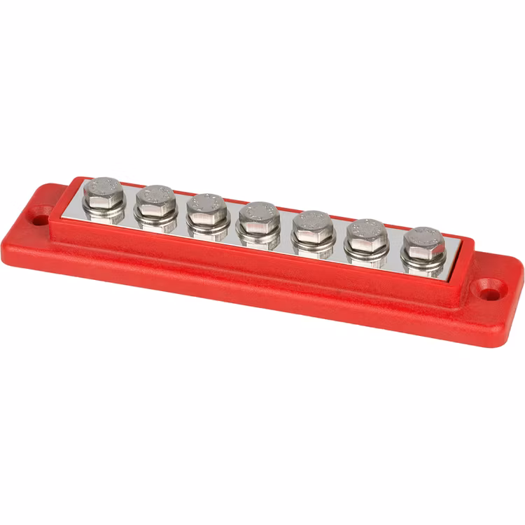 E0331 Kopplingsplint 7x6 mm² röd Skyllermarks