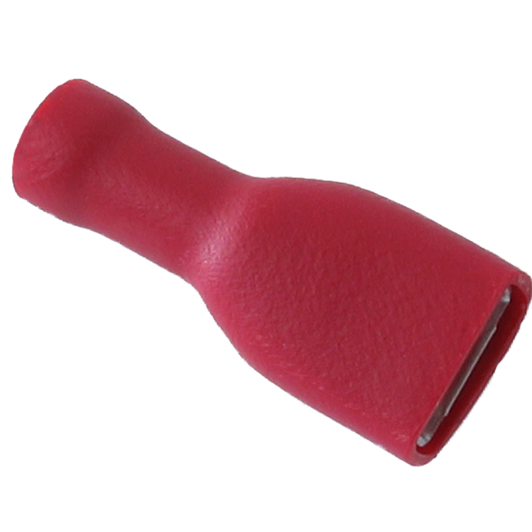 Flatstifthylsa Helisolerad röd, 10-pack