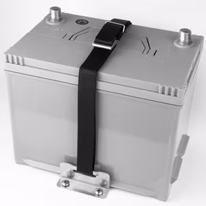 Batterifäste Rostfritt Skyllermarks
