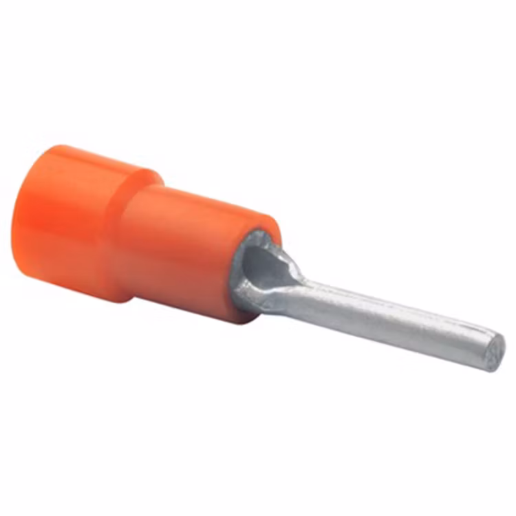 Stiftkabelsko Isolerad röd, 10-pack