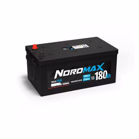 Nordmax NM68032AGM 12V 180Ah 1100A
