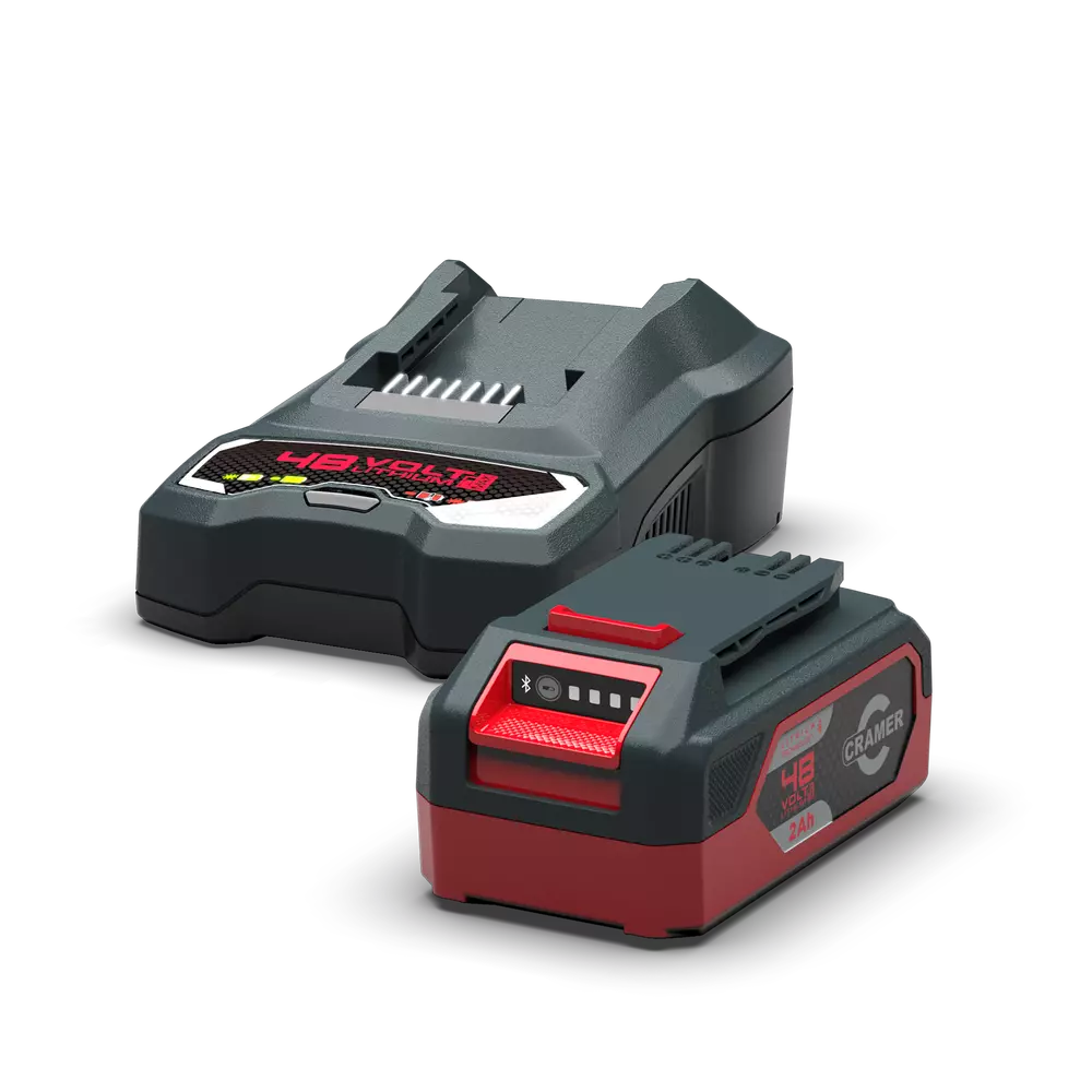 48SK96 48V 2Ah Bluetooth-batteri & 4A Laddningskit