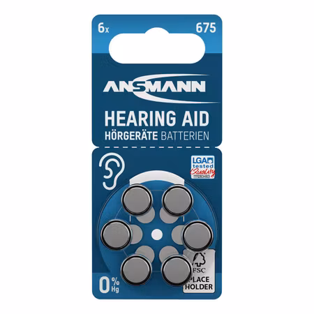 Ansmann Typ 675 PR44 6-pack