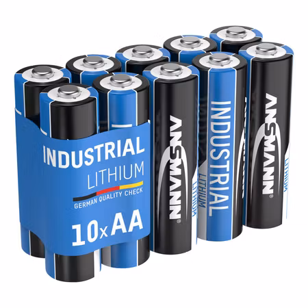 Ansmann litiumbatteri AA – 10‑pack