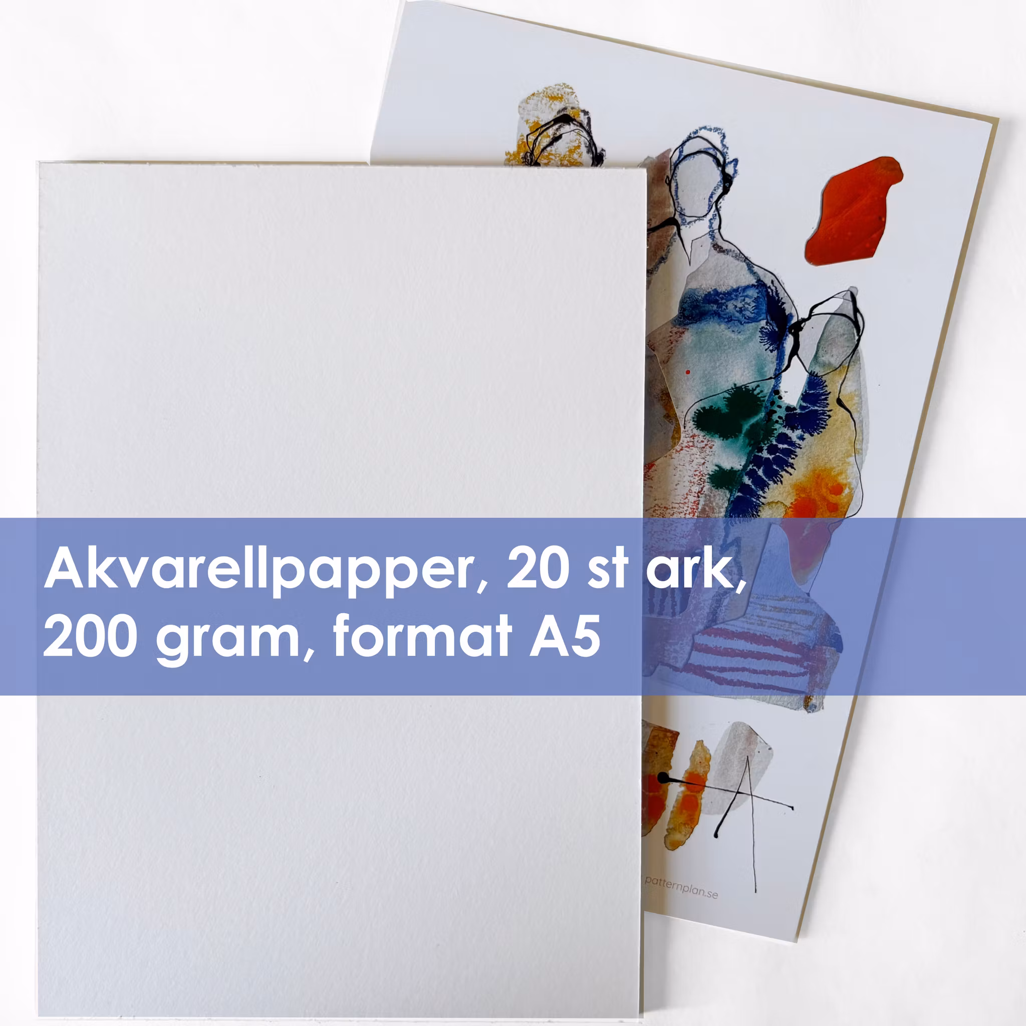 Färgstarkt tusch-kit!