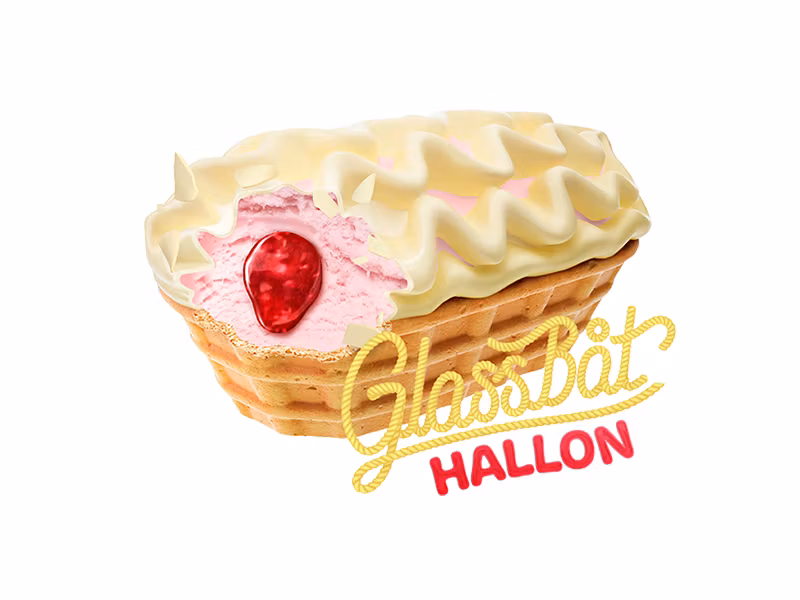 Glassbåt Hallon 18-pack