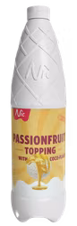 PASSIONSFRUKT MED KOKOSFLINGOR, topping, 0,9 L