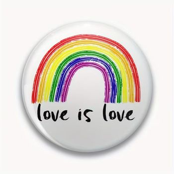 Love is love - button