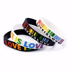 LOVE IS LOVE – silikonarmbånd