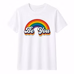 Be You Pride T-skjorte – Hvit