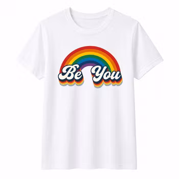 Be You Pride T-skjorte – Hvit