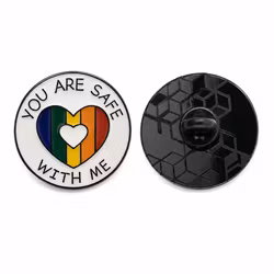 YOU ARE SAFE WITH ME – Pin