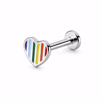 Fargerik piercingstav – 8 mm