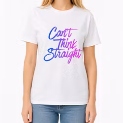 «Can’t Think Straight» T-skjorte