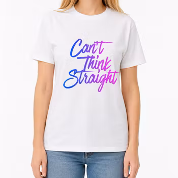 «Can’t Think Straight» T-skjorte
