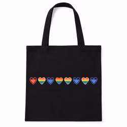 Pride-handlenett med hjerter