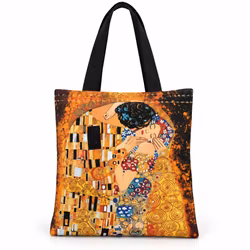 Handlenett med kunstmotiv