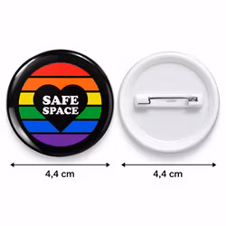 Safe Space – Pride button