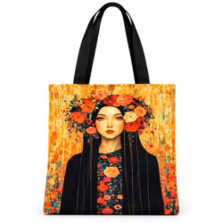 Handlenett med kunstmotiv