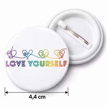 Love Yourself – button