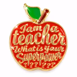 I Am a Teacher – pin