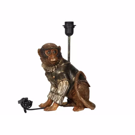 Herr Nilsson bordslampa apa utan lampskärm