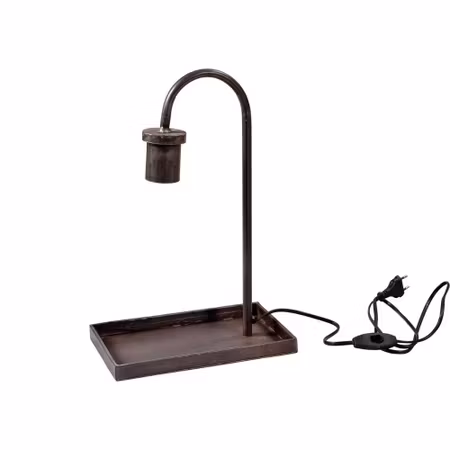 Rye bordslampa industriellt järn