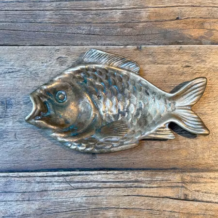 Nemo skål el. dekoration fisk metall