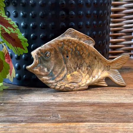 Nemo skål el. dekoration fisk metall