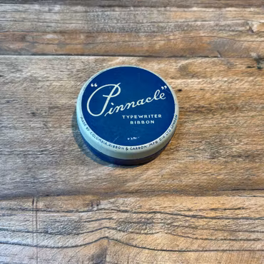 Pinnacle vintage plåtask blå