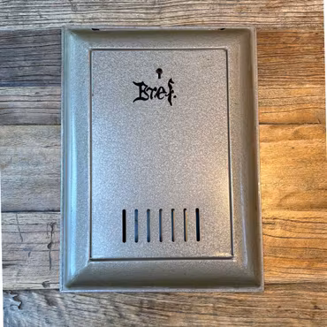 Äldre vintage brevlåda metall