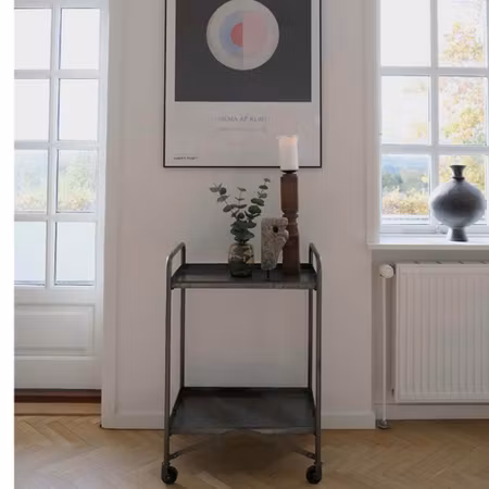 Elton sidobord i järn med patina