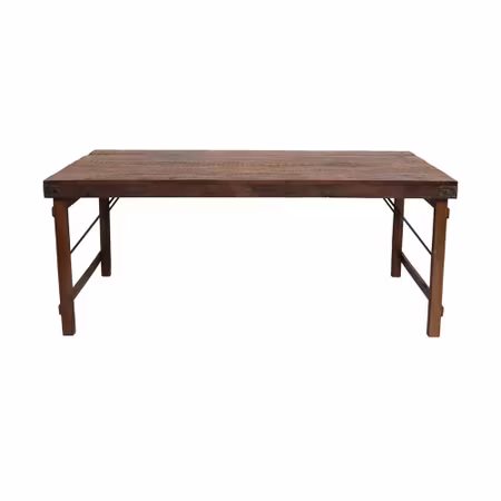 Java rustikt matbord trä 175 cm