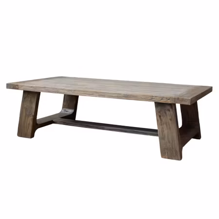 Rustic soffbord återvunnet trä 130 cm