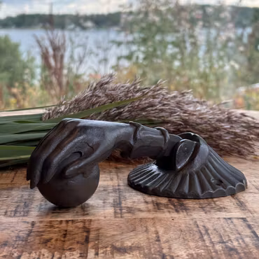 Hand dörrknackare i gjutjärn