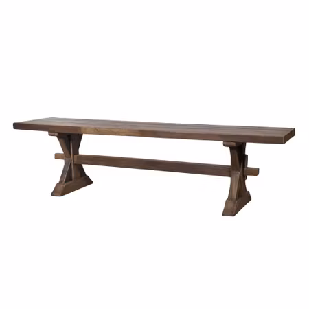 Grimaud rustik bänk i trä 180 cm