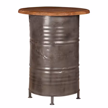 Barrel barbord av en gammal tunna