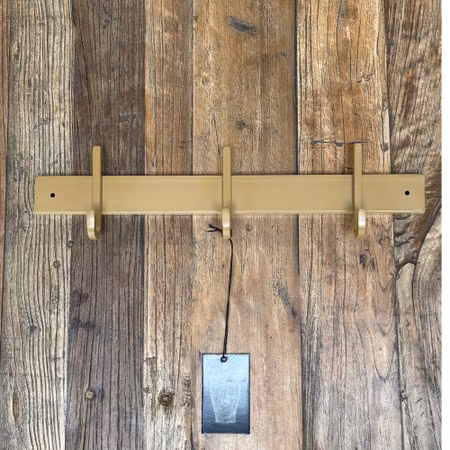 Mille kroklist gul med 3 krokar